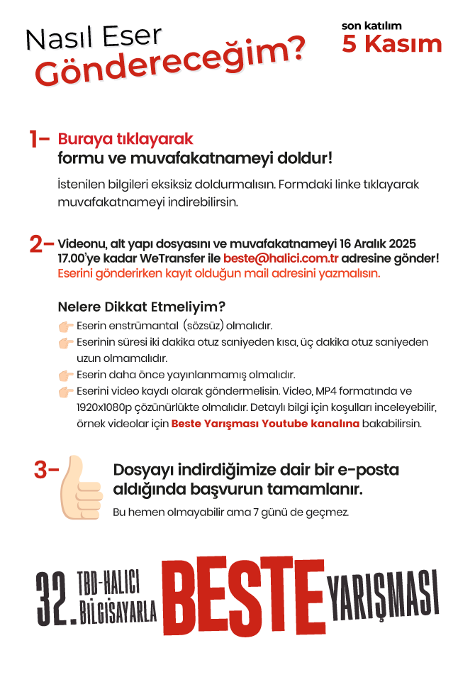 Nasıl Eser Gönderirim?
